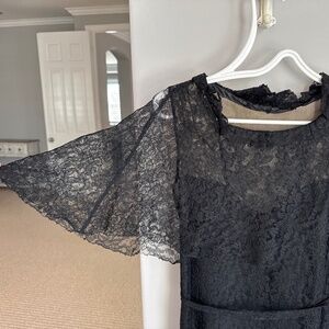 Vintage Black lace dress